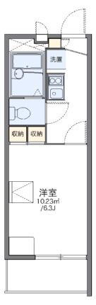 レオパレス川端ＩＩ 3階 1K 賃貸物件詳細