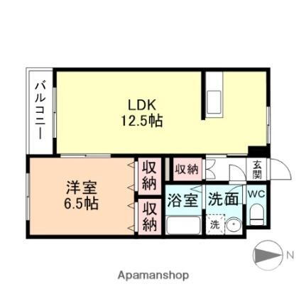 富山県富山市赤田 上堀駅 1LDK アパート 賃貸物件詳細