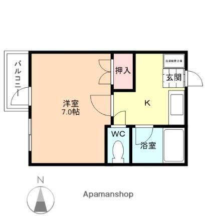 メゾン　ドゥ　リエス 1階 1DK 賃貸物件詳細