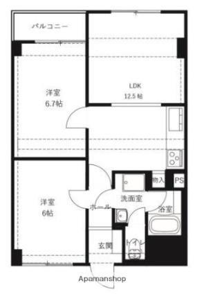 石川県金沢市泉野町4丁目 金沢駅 2LDK マンション 賃貸物件詳細