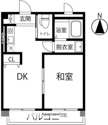 石川県金沢市長町3丁目 北鉄金沢駅 1DK マンション 賃貸物件詳細