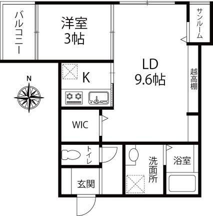 石川県金沢市彦三町1丁目 金沢駅 1LDK アパート 賃貸物件詳細