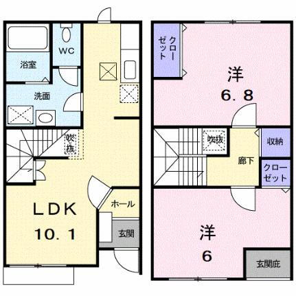 石川県金沢市中屋町東 金沢駅 2LDK アパート 賃貸物件詳細