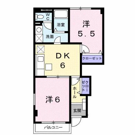 石川県河北郡津幡町字太田 津幡駅 2DK アパート 賃貸物件詳細