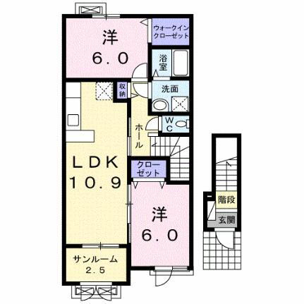 石川県河北郡津幡町字津幡 中津幡駅 2LDK アパート 賃貸物件詳細