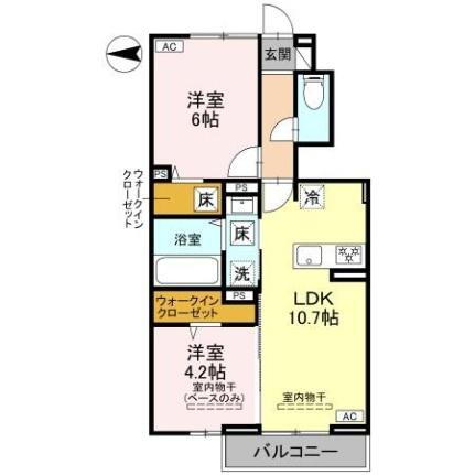 石川県金沢市割出町 割出駅 2LDK アパート 賃貸物件詳細