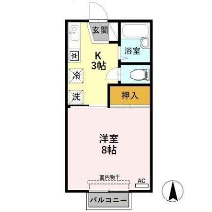 石川県金沢市長土塀3丁目 金沢駅 1K アパート 賃貸物件詳細