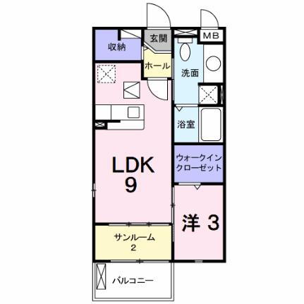 山梨県甲府市上町 南甲府駅 1LDK アパート 賃貸物件詳細