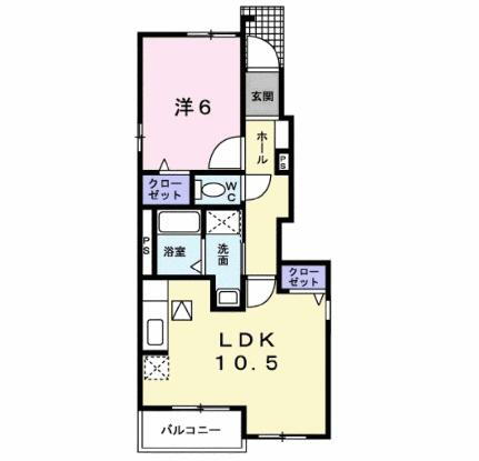 エリアント　Ｉ 1階 1LDK 賃貸物件詳細