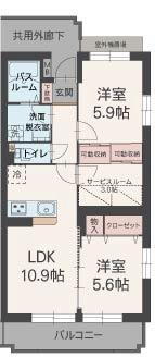 静岡県裾野市伊豆島田 長泉なめり駅 2SLDK マンション 賃貸物件詳細