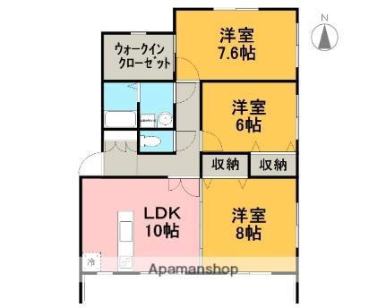 パラーシオ・Ｋ 1階 3DK 賃貸物件詳細