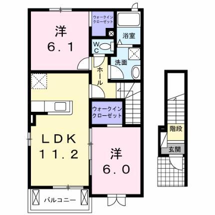 静岡県浜松市浜名区小松 遠州小松駅 2LDK アパート 賃貸物件詳細