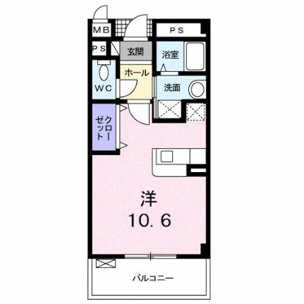 マーベラス 3階 ワンルーム 賃貸物件詳細
