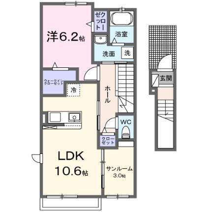 愛知県豊田市泉町3丁目 豊田市駅 1LDK アパート 賃貸物件詳細