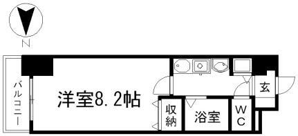 プレサンス名古屋駅前グランヴィル 12階 1K 賃貸物件詳細