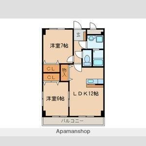 愛知県春日井市白山町5丁目 高蔵寺駅 2LDK マンション 賃貸物件詳細