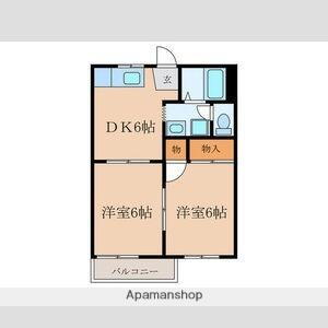 愛知県春日井市石尾台6丁目 高蔵寺駅 2DK アパート 賃貸物件詳細