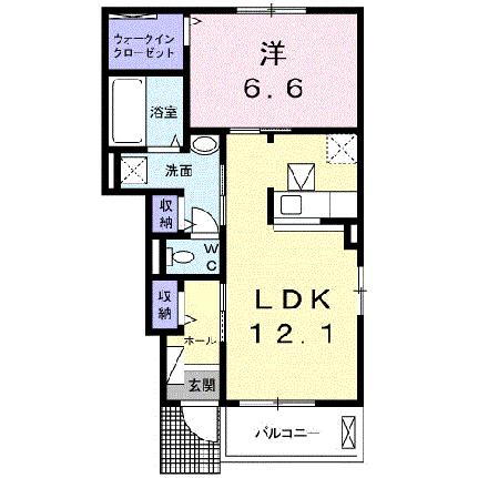 滋賀県長浜市八幡東町 長浜駅 1LDK アパート 賃貸物件詳細