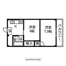 滋賀県野洲市小篠原 野洲駅 2DK アパート 賃貸物件詳細