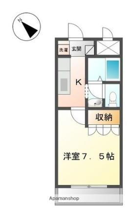 滋賀県大津市南小松 近江舞子駅 1K アパート 賃貸物件詳細
