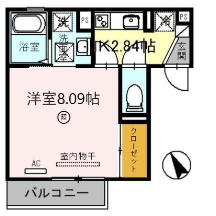 滋賀県守山市伊勢町 守山駅 1K アパート 賃貸物件詳細
