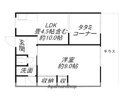 滋賀県野洲市行畑1丁目 野洲駅 1LDK アパート 賃貸物件詳細