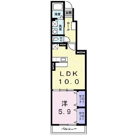滋賀県栗東市手原1丁目 手原駅 1LDK アパート 賃貸物件詳細