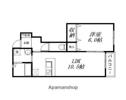 滋賀県守山市播磨田町 守山駅 1LDK アパート 賃貸物件詳細