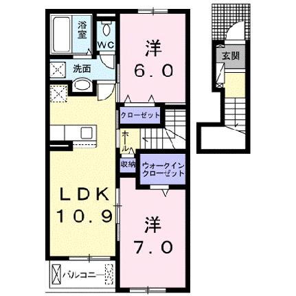 滋賀県近江八幡市武佐町 平田駅 2LDK アパート 賃貸物件詳細