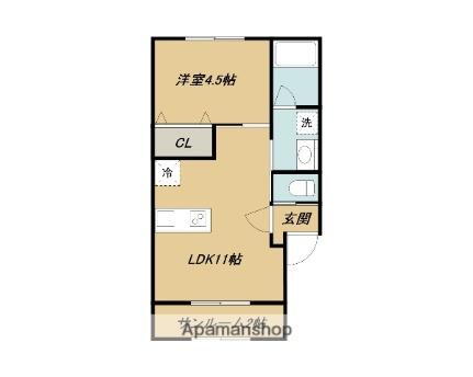 滋賀県甲賀市甲賀町大原中 甲賀駅 1LDK アパート 賃貸物件詳細