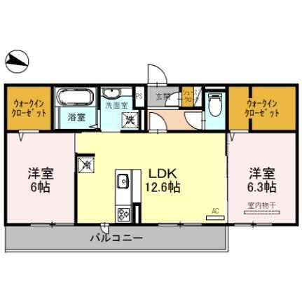 滋賀県草津市野路8丁目 南草津駅 2LDK アパート 賃貸物件詳細