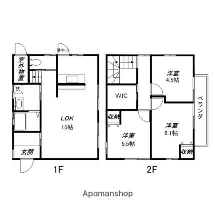 滋賀県長浜市高月町落川 高月駅 3LDK 一戸建て 賃貸物件詳細