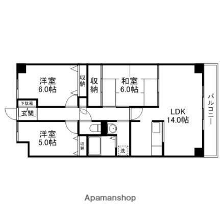 滋賀県草津市矢倉1丁目 南草津駅 3LDK マンション 賃貸物件詳細