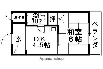 滋賀県甲賀市水口町東名坂 貴生川駅 1DK アパート 賃貸物件詳細