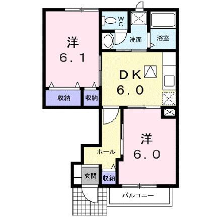 滋賀県高島市城山台1丁目 近江高島駅 2DK アパート 賃貸物件詳細