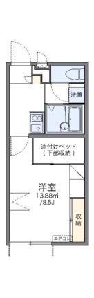 滋賀県彦根市野田山町 彦根駅 1K アパート 賃貸物件詳細