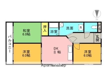 大阪府高槻市南庄所町 高槻駅 3DK マンション 賃貸物件詳細