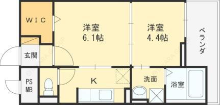 大阪府門真市島頭4丁目 鶴見緑地駅 2K マンション 賃貸物件詳細