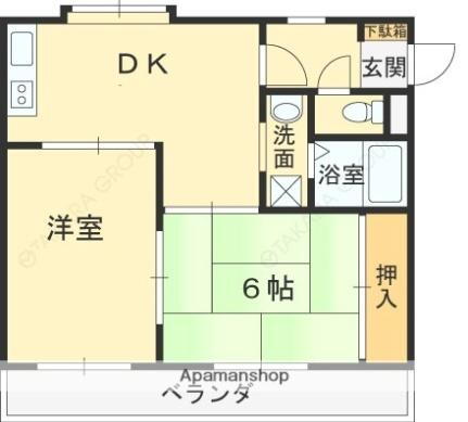 大阪府高槻市寿町2丁目 富田駅 2DK マンション 賃貸物件詳細