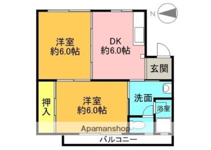 大阪府高槻市津之江町3丁目 富田駅 2DK マンション 賃貸物件詳細