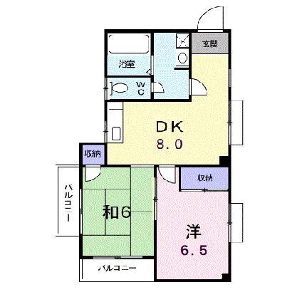大阪府寝屋川市国松町 寝屋川市駅 2DK アパート 賃貸物件詳細