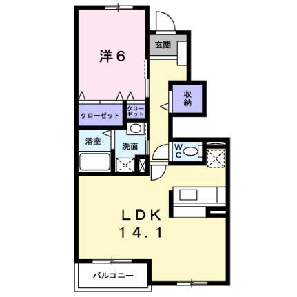 大阪府交野市星田7丁目 星田駅 1LDK アパート 賃貸物件詳細