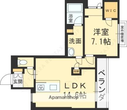 シャーメゾン　サイビータ 3階 1LDK 賃貸物件詳細