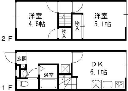 大阪府枚方市伊加賀西町 枚方公園駅 2DK アパート 賃貸物件詳細