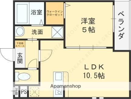 大阪府東大阪市昭和町 瓢箪山駅 1LDK アパート 賃貸物件詳細