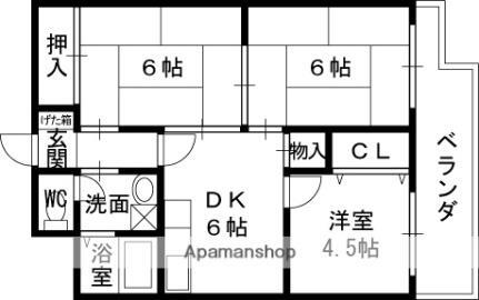 大阪府東大阪市長栄寺 河内永和駅 3DK マンション 賃貸物件詳細