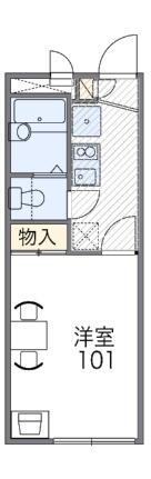 レオパレスシオン 2階 1K 賃貸物件詳細