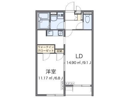 大阪府八尾市宮町5丁目 久宝寺口駅 1LDK アパート 賃貸物件詳細