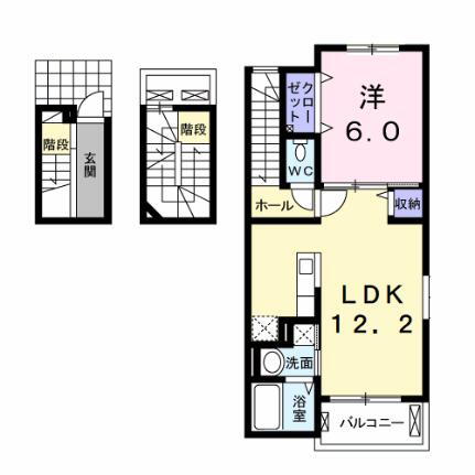 大阪府交野市幾野3丁目 郡津駅 1LDK アパート 賃貸物件詳細