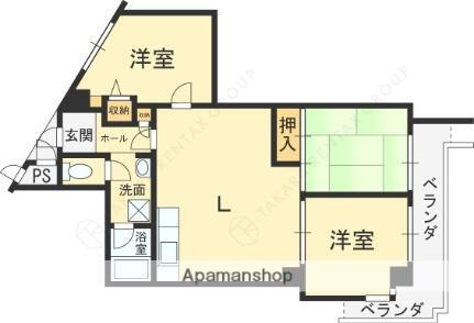 大阪府枚方市三栗1丁目 御殿山駅 3DK マンション 賃貸物件詳細